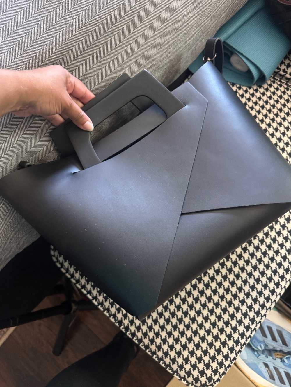 Modern Italian Leather Handbag